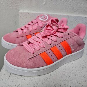Adidas Campus 00s Bliss Pink Solar Red Athletic Sneakers Size 6 Womens/5Y New